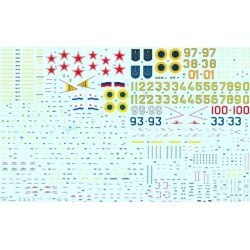 DECAL FOR YAKOVLEV YAK-38 FORGER FAMILY 1/72 BD 72050