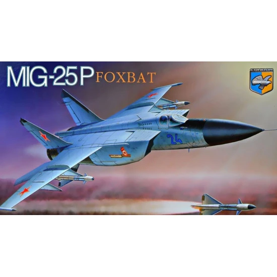 MIG-25P 'FOXBAT' SOVIET INTERCEPTOR 1/72 KO 7212