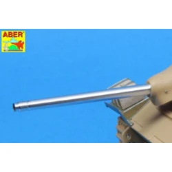75MM GUN BARREL FOR U.S. LIGHT TANK M24 CHAFFEE, FOR BRONCO 1/35 ABER R35-L85