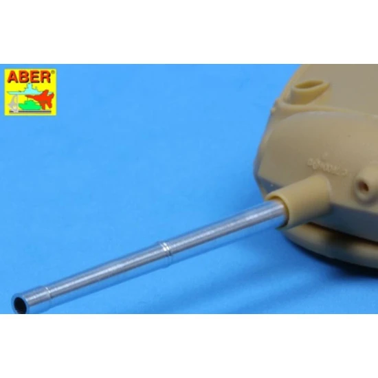 75MM GUN BARREL FOR U.S. LIGHT TANK M24 CHAFFEE, FOR BRONCO 1/35 ABER R35-L85