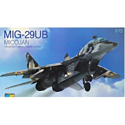 MIG-29 UB SOVIET TRAINING BATTLE FIGHTER SCALE MODEL SET 1/72 KO 7208