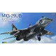 MIG-29 UB SOVIET TRAINING BATTLE FIGHTER SCALE MODEL SET 1/72 KO 7208