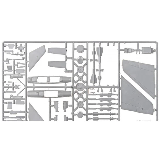MIG-29 UB SOVIET TRAINING BATTLE FIGHTER SCALE MODEL SET 1/72 KO 7208