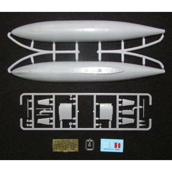 Micro-mir 350-036 - 1/350 MM 350-036 USS Albacore, scale plastic model kit