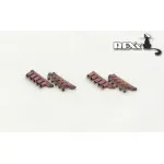 Exhaust Pipes for Mosquito B. Mk.IV Airplane Revell 1/48 REXx 48015 Branch Pipes