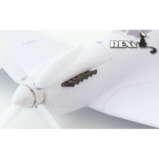 Exhaust Pipes for Spitfire Mk.IX Airplane ICM 1/48 REXx 48019 Branch Pipes