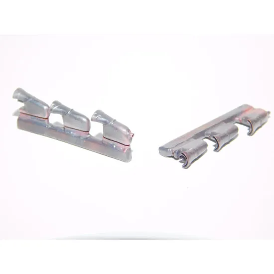 Exhaust Pipes for Spitfire Mk.V w Airplane Old Tool eat.syst., Univers. 1/48 REXx 48020 Branch Pipes