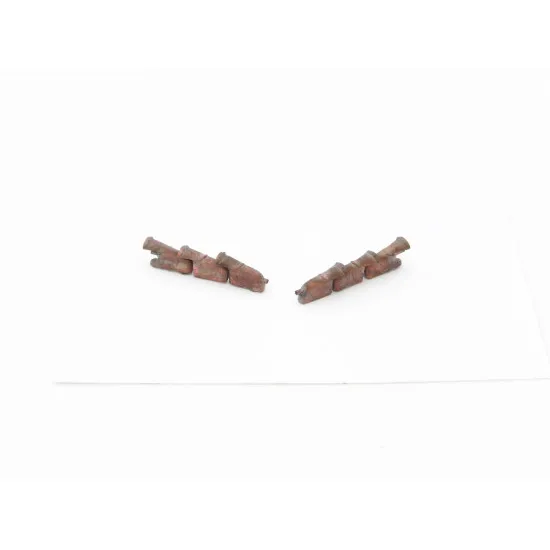 Exhaust Pipes for Spitfire Mk.V w Airplane Old Tool eat.syst., Univers. 1/48 REXx 48020 Branch Pipes