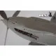Exhaust Pipes for LaGG-3 Series 1-23 Airplane Univers. 1/48 REXx 48034 Branch Pipes