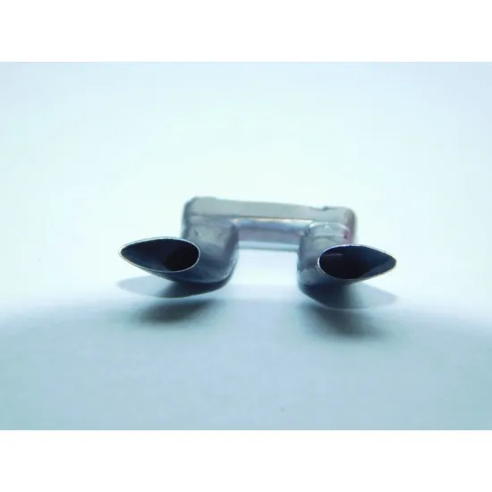 Exhaust pipes for F 4F-4 Wildcat Airplane Tamiya 1/48 REXx 48038 branch pipes