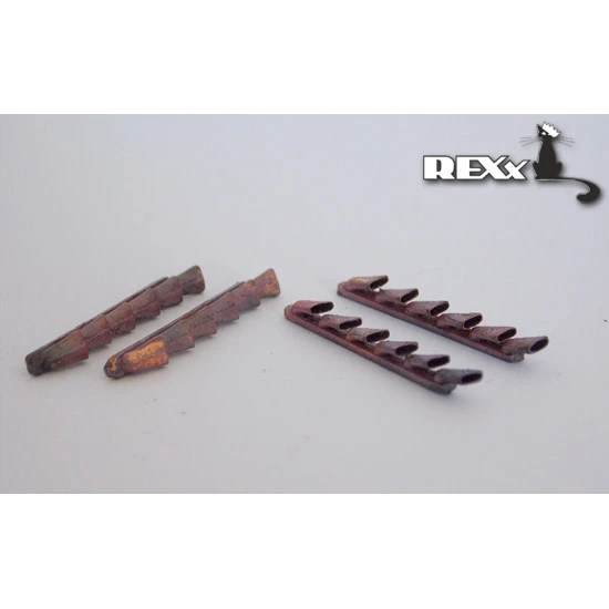 Exhaust Pipes for Dornier Do 215 Airplane ICM 1/48 REXx 48045 Branch Pipes