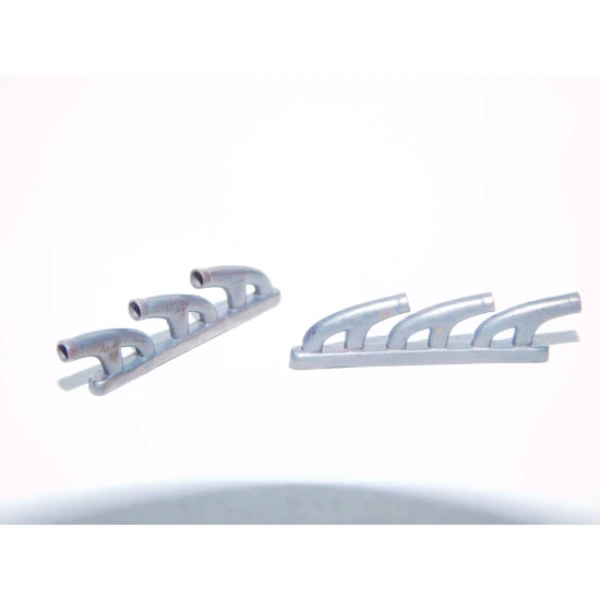Exhaust Pipes for MiG-3 Airplane Univers. 1/48 ReXx-48050 Branch Pipes