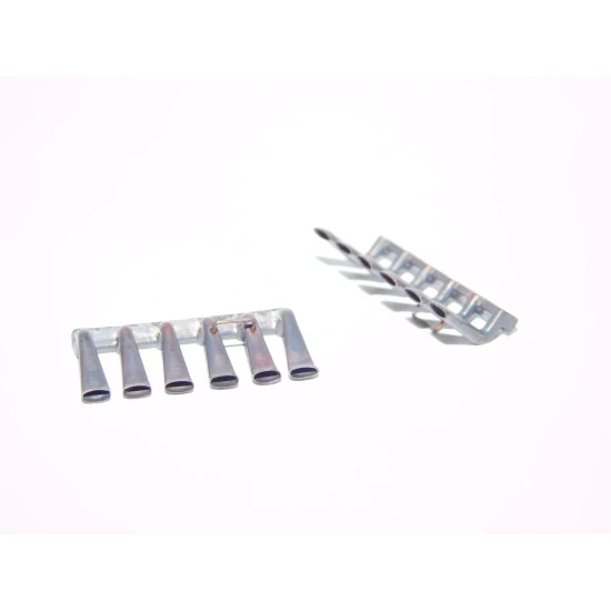 Exhaust Pipes for MiG-3 Airplane Roden, Univers. 1/48 ReXx-48056 Branch Pipes
