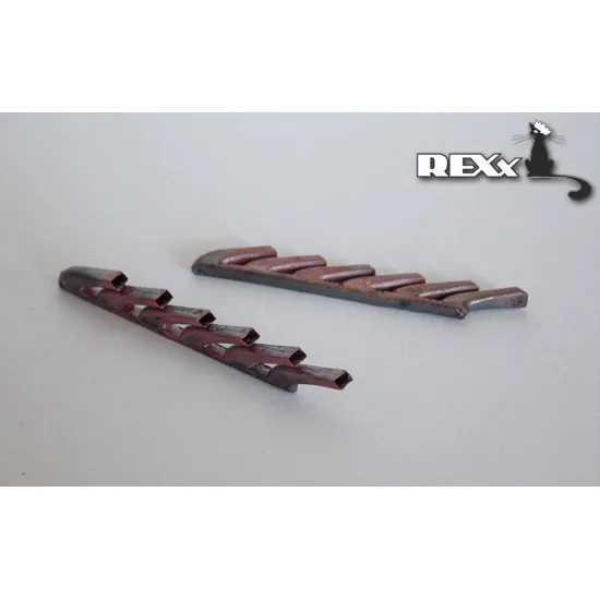 Exhaust Pipes for Bf 109E Airplane Dragon 1/32 REXx 32001 Branch Pipes Exhaust Pipes for Bf 109E Airplane Dragon 1/32 REXx 32001 Branch Pipes