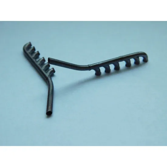 Exhaust Pipes for Bristol F.2b Airplane WingnutWings 1/32 REXx 32015 Branch Pipes