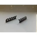 Exhaust Pipes for P-51 B,C,D Without Fairing Airplane Tamiya 1/32 REXx 32041 Branch Pipes