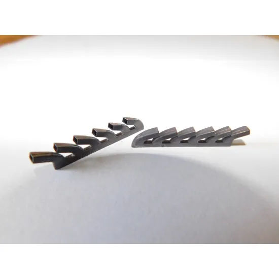 Exhaust Pipes for Heinkel He 100 Airplane SpecialHobby 1/32 REXx 32044 Branch Pipes