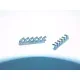 Exhaust Pipes for P-40N,M Airplane Univers. 1/72 REXx 72002 Branch Pipes