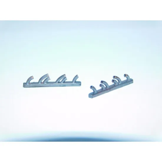 Exhaust Pipes for Yak-79 Airplane Univers. 1/72 REXx 72008 Branch Pipes Exhaust Pipes for Yak-79 Airplane Univers. 1/72 REXx 72008 Branch Pipes