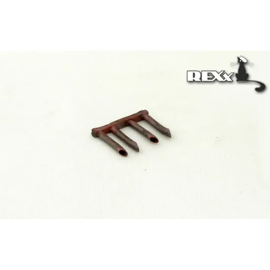 Exhaust Pipes for Tupolev SB -2 M-100 Airplane ICM 1/72 REXx 72016 Branch Pipes