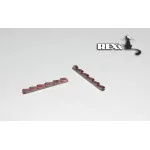 Exhaust Pipes for Bf 109E Airplane univers. 1/72 REXx 72018 Branch Pipes