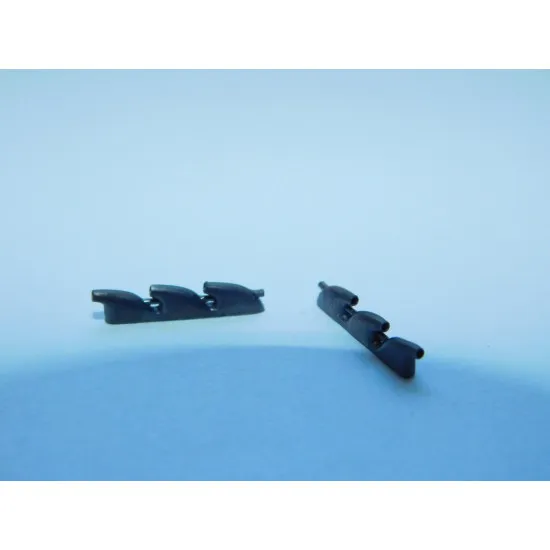 Exhaust Pipes for Devoitine D.520 Airplane univers. 1/72 REXx 72046 Branch Pipes