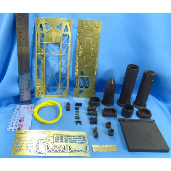 Metallic Details MDR14420 - 1/144 - Antares Rocket scale model kit