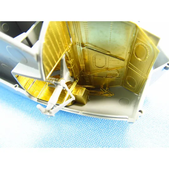 Metallic Details MD7219 - 1/72 - C-130. Wheel bays (Zvezda) scale model kit