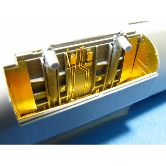 Metallic Details MD7219 - 1/72 - C-130. Wheel bays (Zvezda) scale model kit