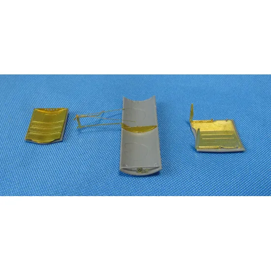 Metallic Details MD7219 - 1/72 - C-130. Wheel bays (Zvezda) scale model kit