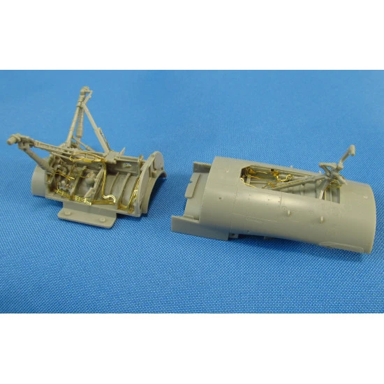 Metallic Details MD4847 - 1/48 - F-16. Landing bay (Tamiya) scale model kit