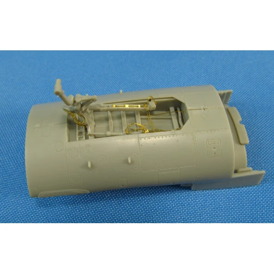 Metallic Details MD4847 - 1/48 - F-16. Landing bay (Tamiya) scale model kit