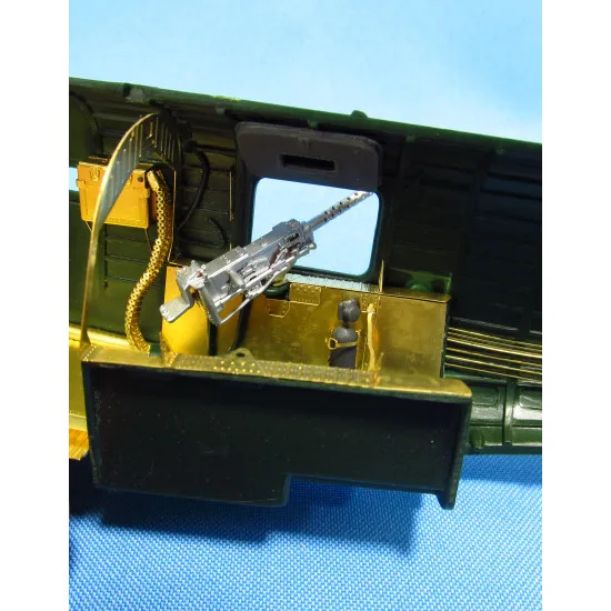 Metallic Details MDR4881 - 1/48 B-24 Liberator. Waist-gunners cabin scale model