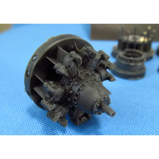 Metallic Details MDR4887 - 1/48 Pratt & Whitney R-1830 Late scale model kit