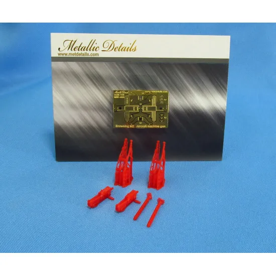 Metallic Details MDR4888 - 1/48 Browning M2 aircraft machine gun scale model kit
