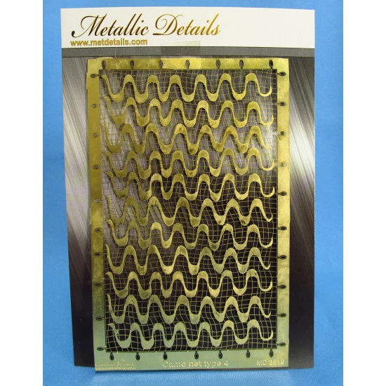 Metallic Details MD3519 - 1/35 Camo net type 4 scale model kit