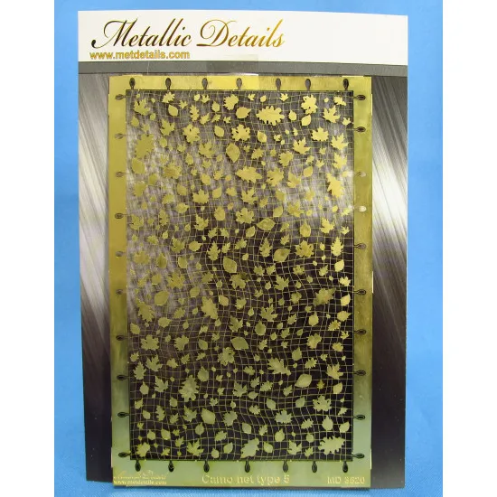 Metallic Details MD3520 - 1/35 Camo net type 5 scale model kit