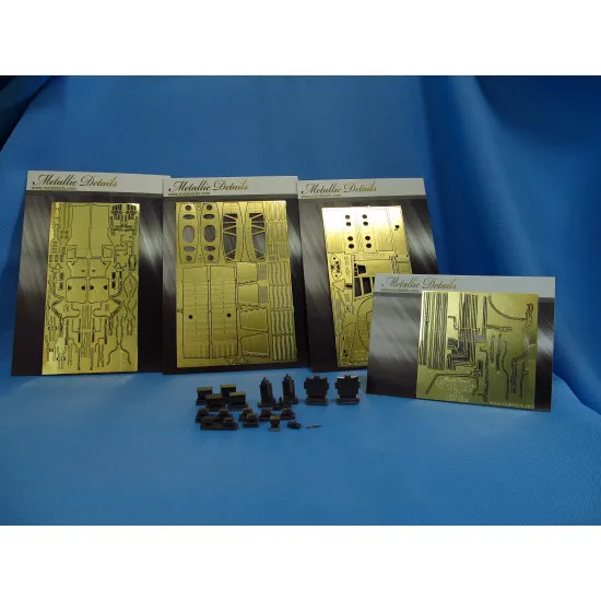 Metallic Details MDR3202 - 1/32 B-24. Wheel bays (HobbyBoss) scale model kit