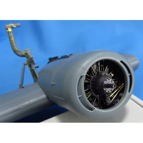 Metallic Details MDR3204 - 1/32 Pratt & Whitney R-1830 scale model