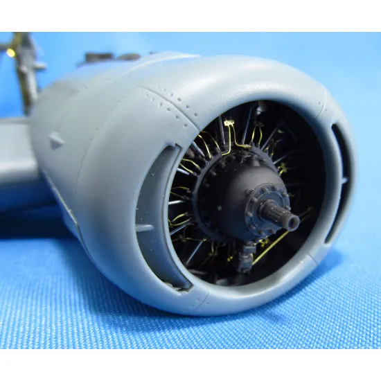 Metallic Details MDR3204 - 1/32 Pratt & Whitney R-1830 scale model