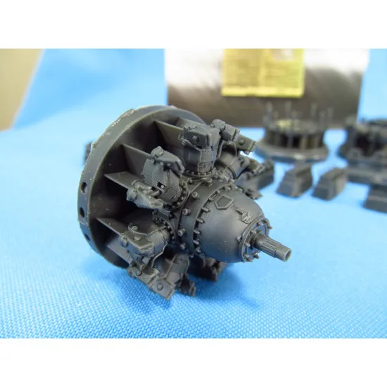 Metallic Details MDR3204 - 1/32 Pratt & Whitney R-1830 scale model