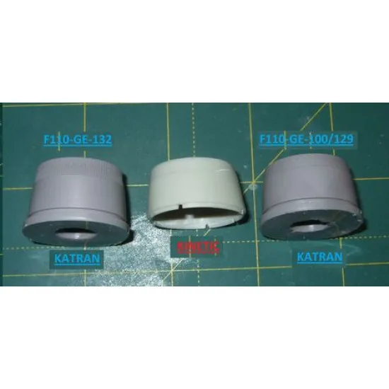 Katran 4831 1/48 F-16C/CJ/D/DG/DJ Block 50 Viper/Fighting Falcon Exhaust Nozzles