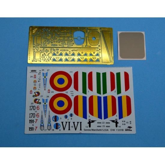 Dora Wings 72018 - 1/72 Savoia-Marchetti S.55A scale plastic model kit
