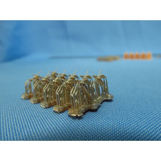 Metallic Details MDR35002 - 1/350 Oerlikon hydraulic mount gun 20 mm