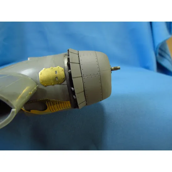 Metallic Details MDR48111 - 1/48 B-29. Engines with cowlings (Revell/Monogram)