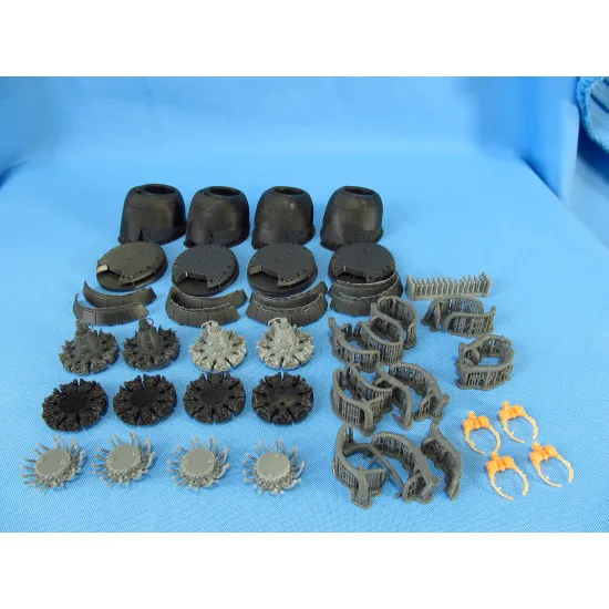 Metallic Details MDR48111 - 1/48 B-29. Engines with cowlings (Revell/Monogram)