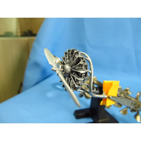 Metallic Details MDR48115 - 1/48 Junkers W.34. Engine set for aircraft