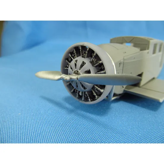 Metallic Details MDR48118 - 1/48 Junkers W.34. Propeller for aircraft model