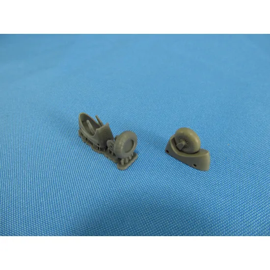 Metallic Details MDR48120 - 1/48 Do 217. Tail support for aircraft model (ICM)