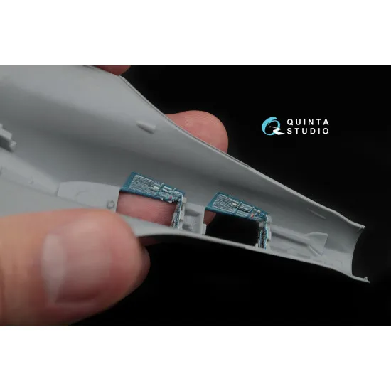 Quinta QD72012 - 1/72 3D-Printed & coloured Interior for Su-30SM Zvezda kit